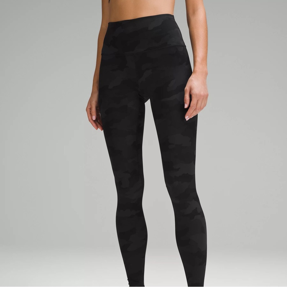lululemon Align High-Rise Pant 31" leggings Heritage 365 Camo Deep Coal Multi